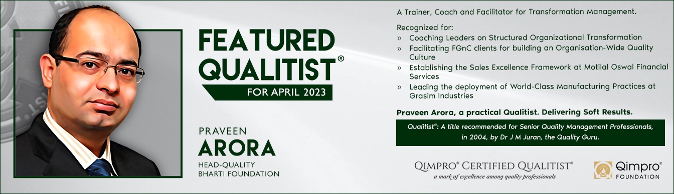 Qualitist of the Month